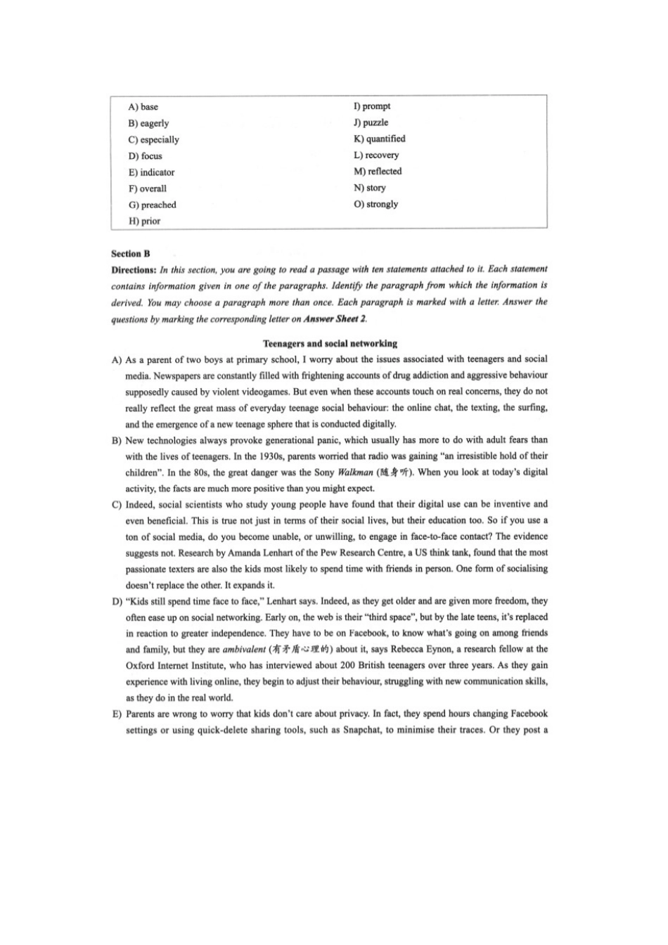 2023年12月英语四级真题及答案-第3套.pdf_第2页