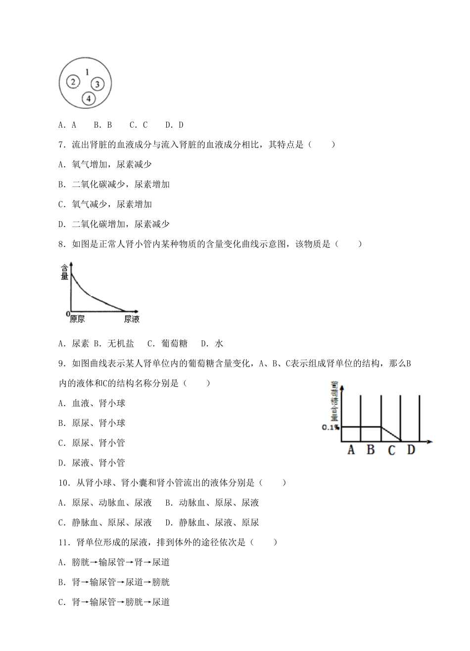 第五章人体内废物的排出含答案.pdf_第2页