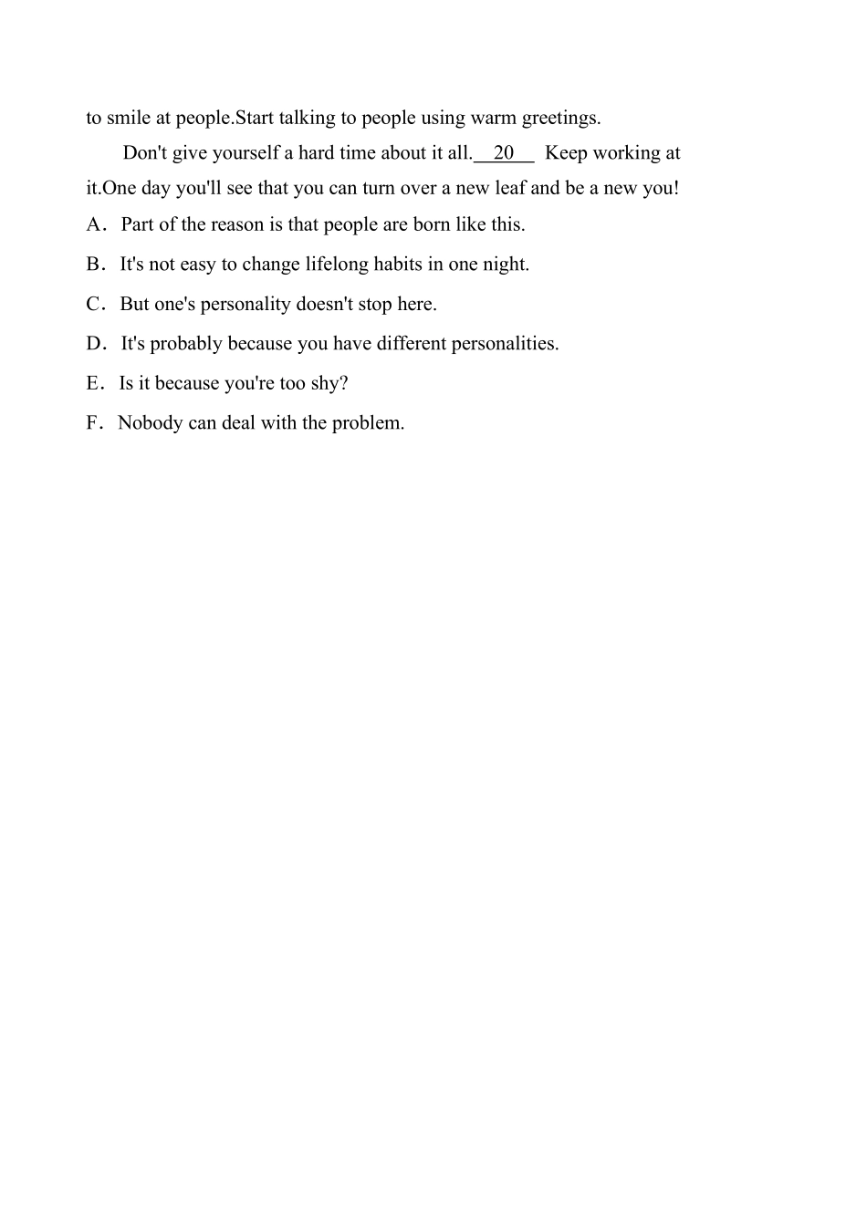 含答案九年级英语人教版课时练Unit 7 Section B 02.pdf_第3页