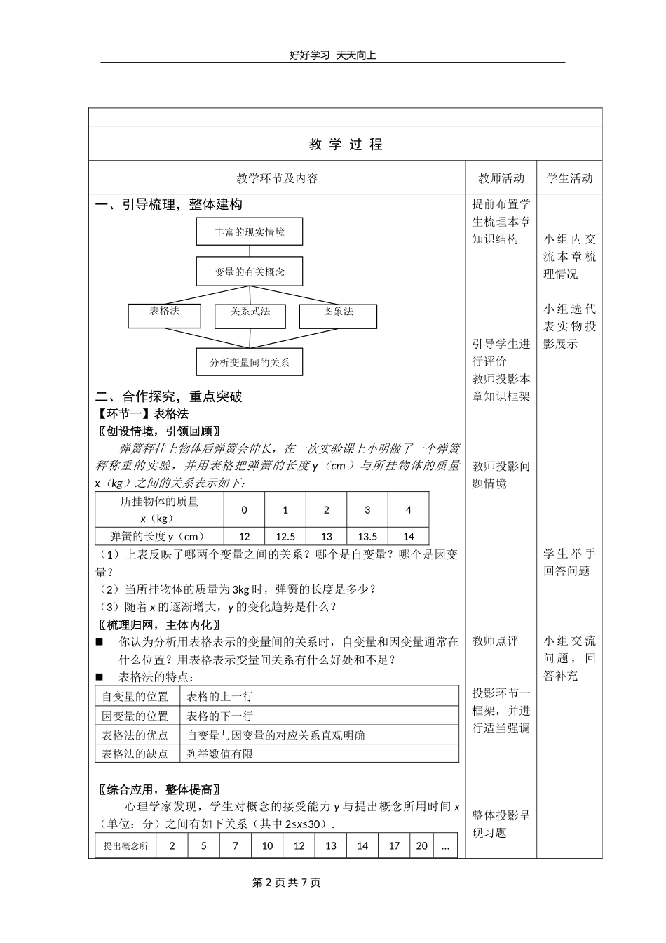 七年级下册数学北师大版第三单元复习教学设计教案1.docx_第2页