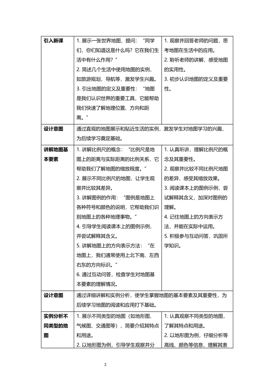 地理人教版（2024）7年级上册2.1 地图的阅读 03教案 教学设计.docx_第2页
