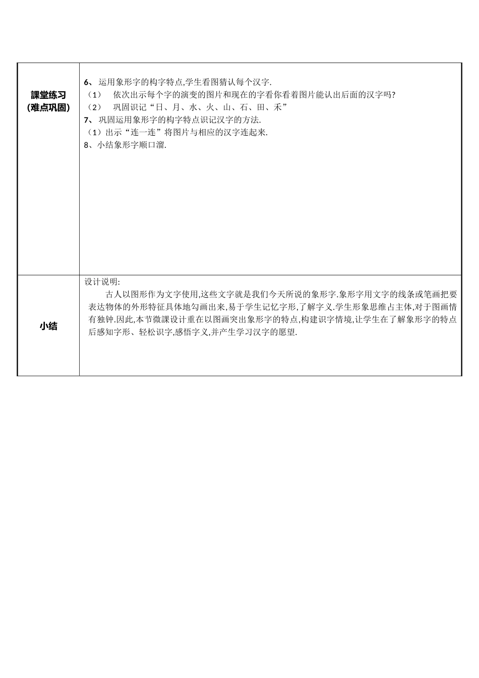 人教版部编版小学语文一年级上册日月水火教学设计教案11.docx_第2页