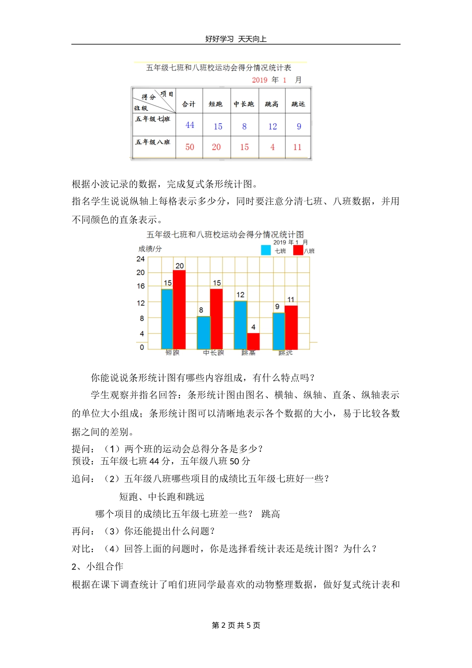 五年级数学苏教版上册 第九单元《整理与复习》教学设计 教案.doc_第2页