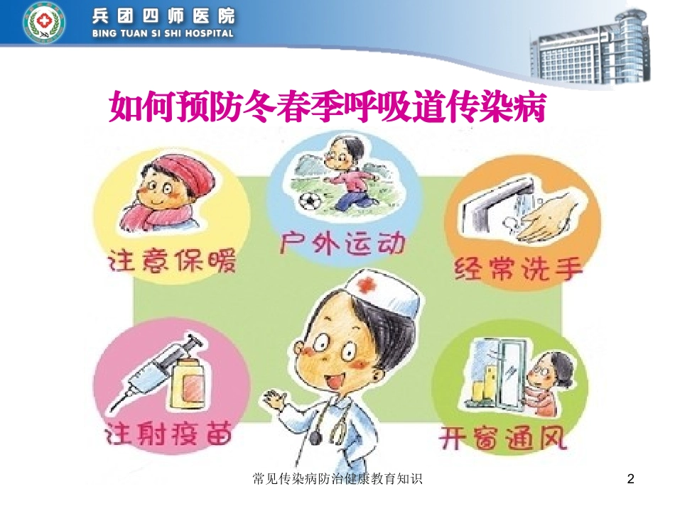 常见传染病防治健康教育知识培训课件.pptx_第2页