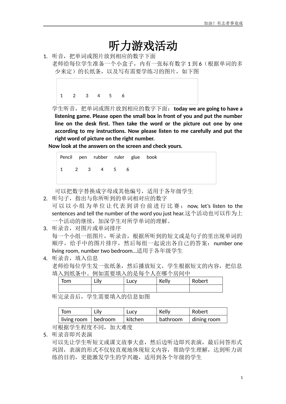 操练听的游戏活动10_20190719_122520附赠：100个课堂英语游戏.docx_第1页