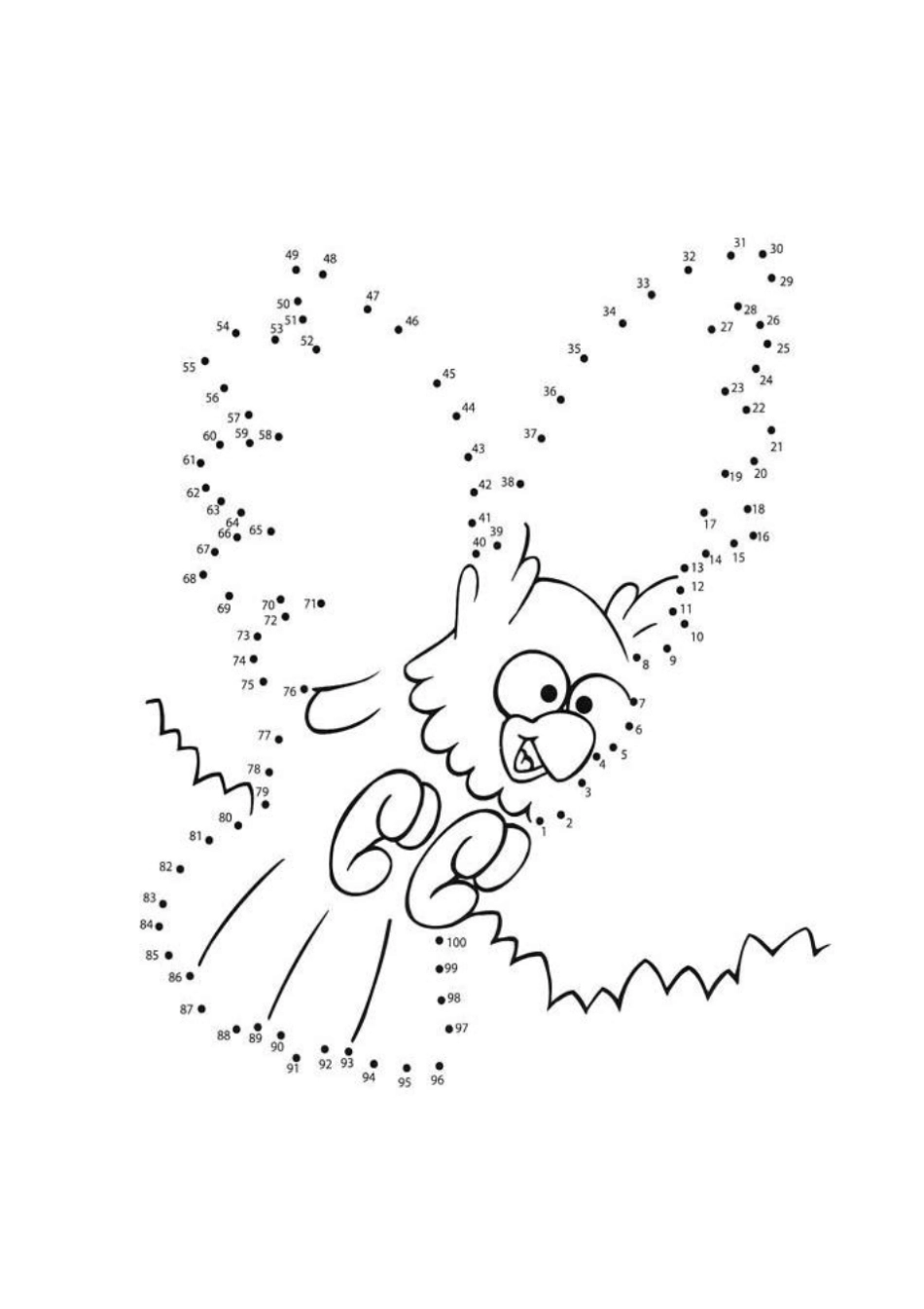 儿童数字、字母连线33页.pdf_第1页