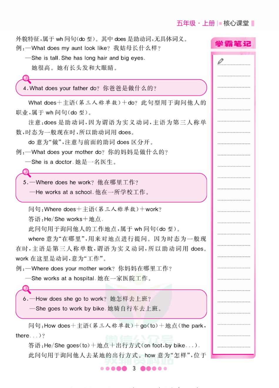 五年级上册英语冀教版知识清单.pdf_第3页
