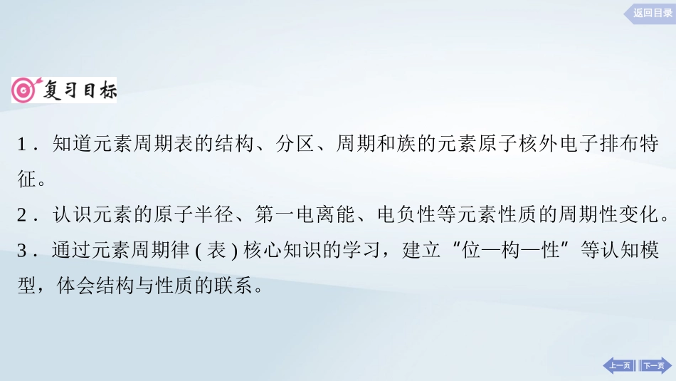 2025届高考化学一轮总复习第6章物质结构与性质元素周期律第28讲元素周期表元素周期律课件.pptx_第2页