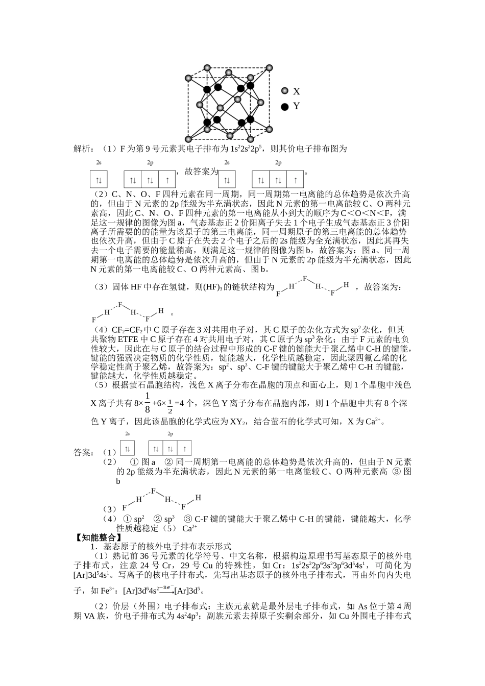 2025届高三化学一轮专题复习讲义（06）-专题二第二讲 原子、分子结构与性质.doc_第2页