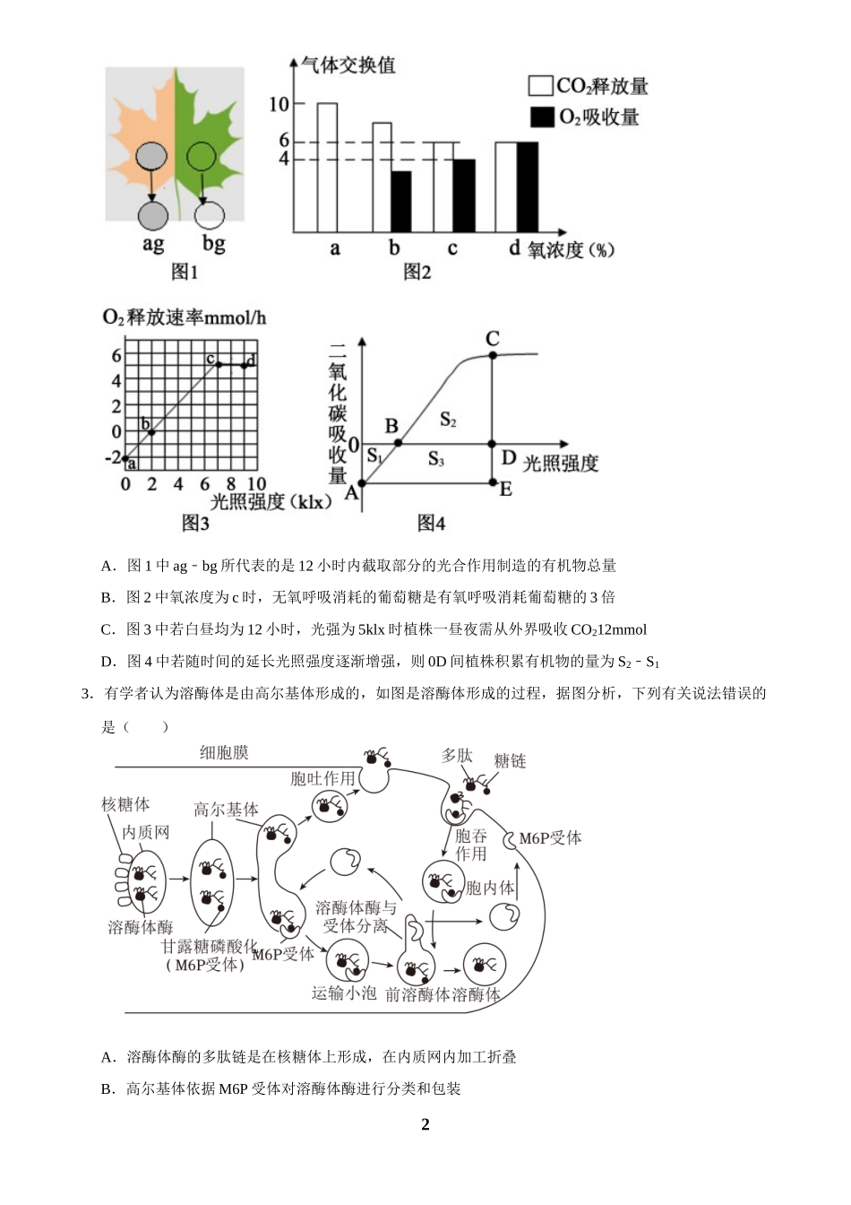 2025年菁优高考生物压轴训练7.docx_第2页