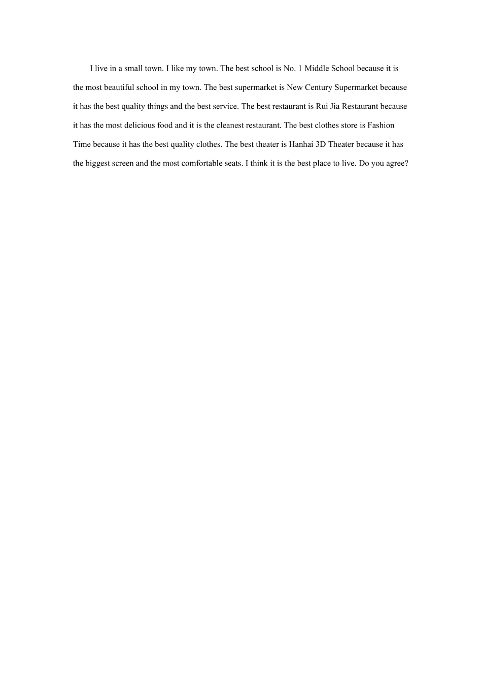 Unit4作文复习与范文人教版八年级上册含答案.pdf_第2页
