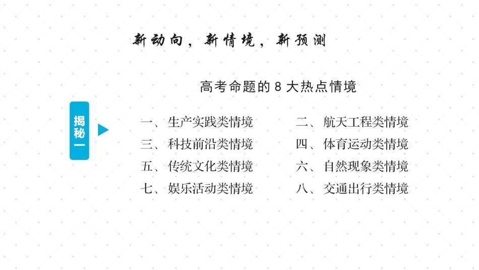 第二部分　揭秘高考命题新动向-2025版三维设计二轮复习高考物理.pptx_第3页