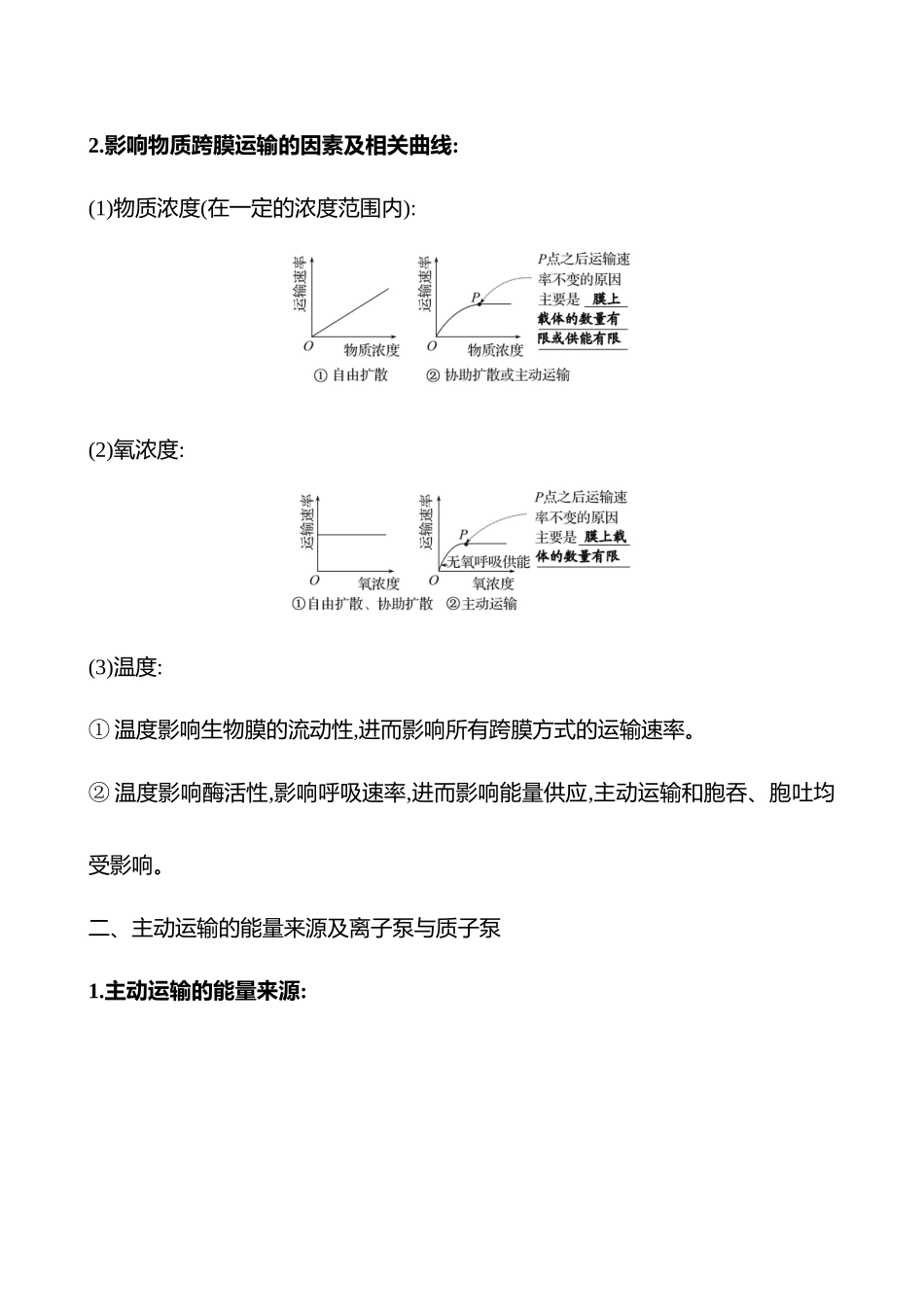 第二篇 专题二 第2讲 物质进出细胞的方式-2025版世纪金榜二轮生物收官专项辅导与训练.docx_第2页