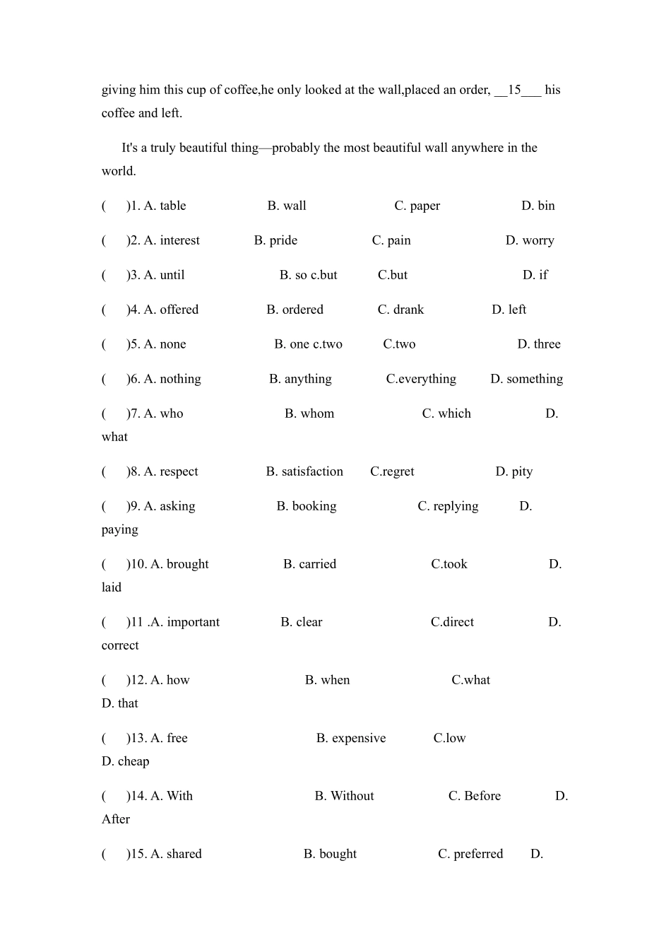 含答案九年级英语人教版课时练Unit 3 Section B 02.pdf_第3页