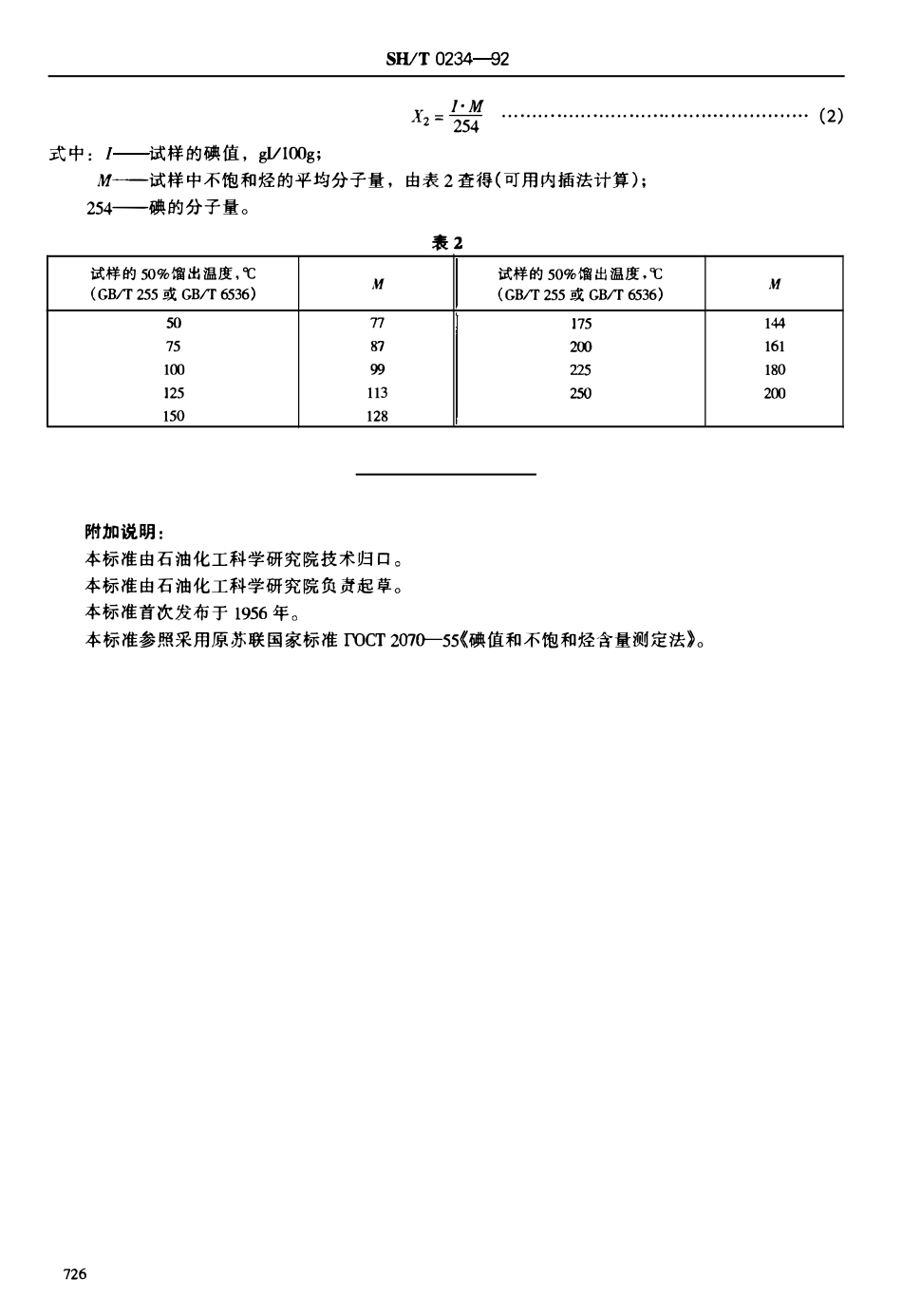 SHT 0234-1992 轻质石油产品碘值和不饱和烃含量测定法.pdf_第3页
