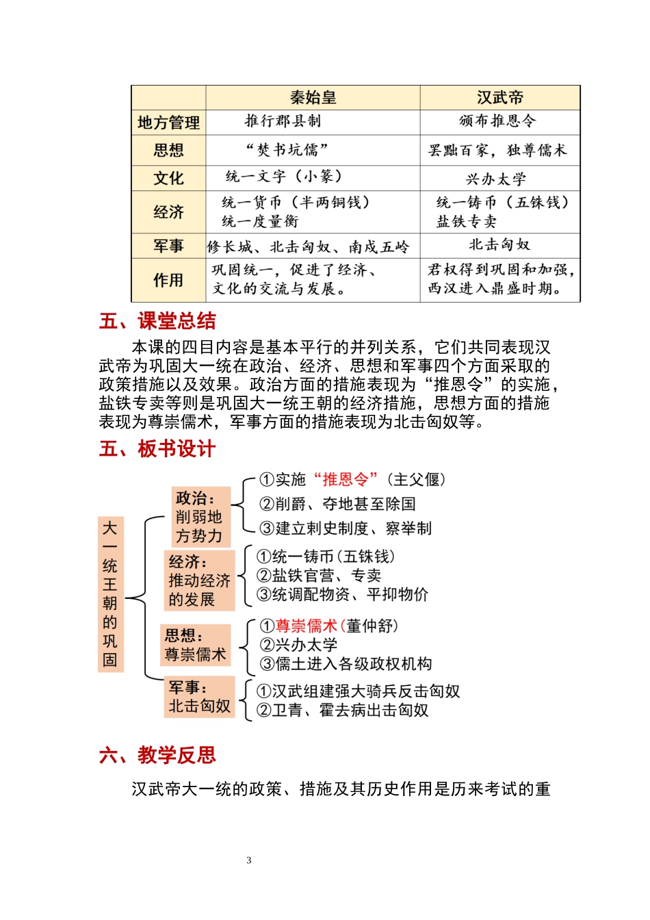 历史部编版2024版七年级初一上册第12课大一统王朝的巩固教学教案教学设计01.docx_第3页