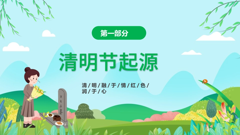 清明节传统文化知识主题班会1731.pptx_第3页