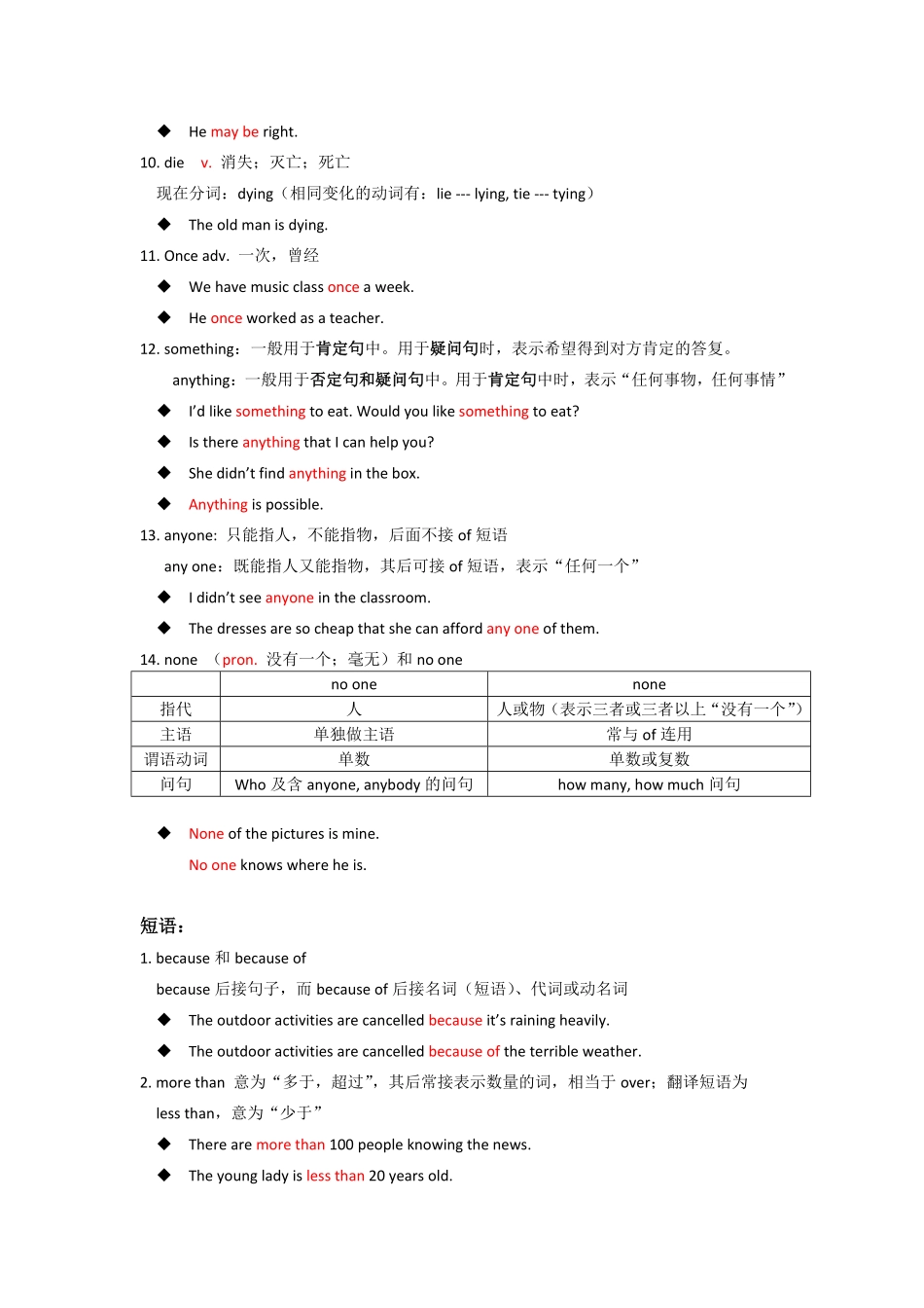 八年级上册Unit1-2知识点总结九年级中考人教版英语一轮复习.pdf_第3页