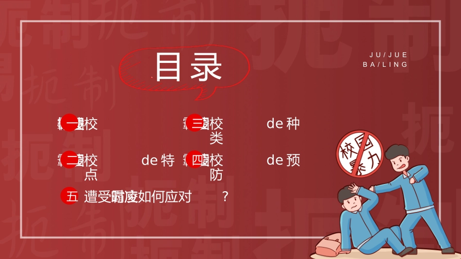 拒绝校园暴力校园欺凌156.pptx_第2页