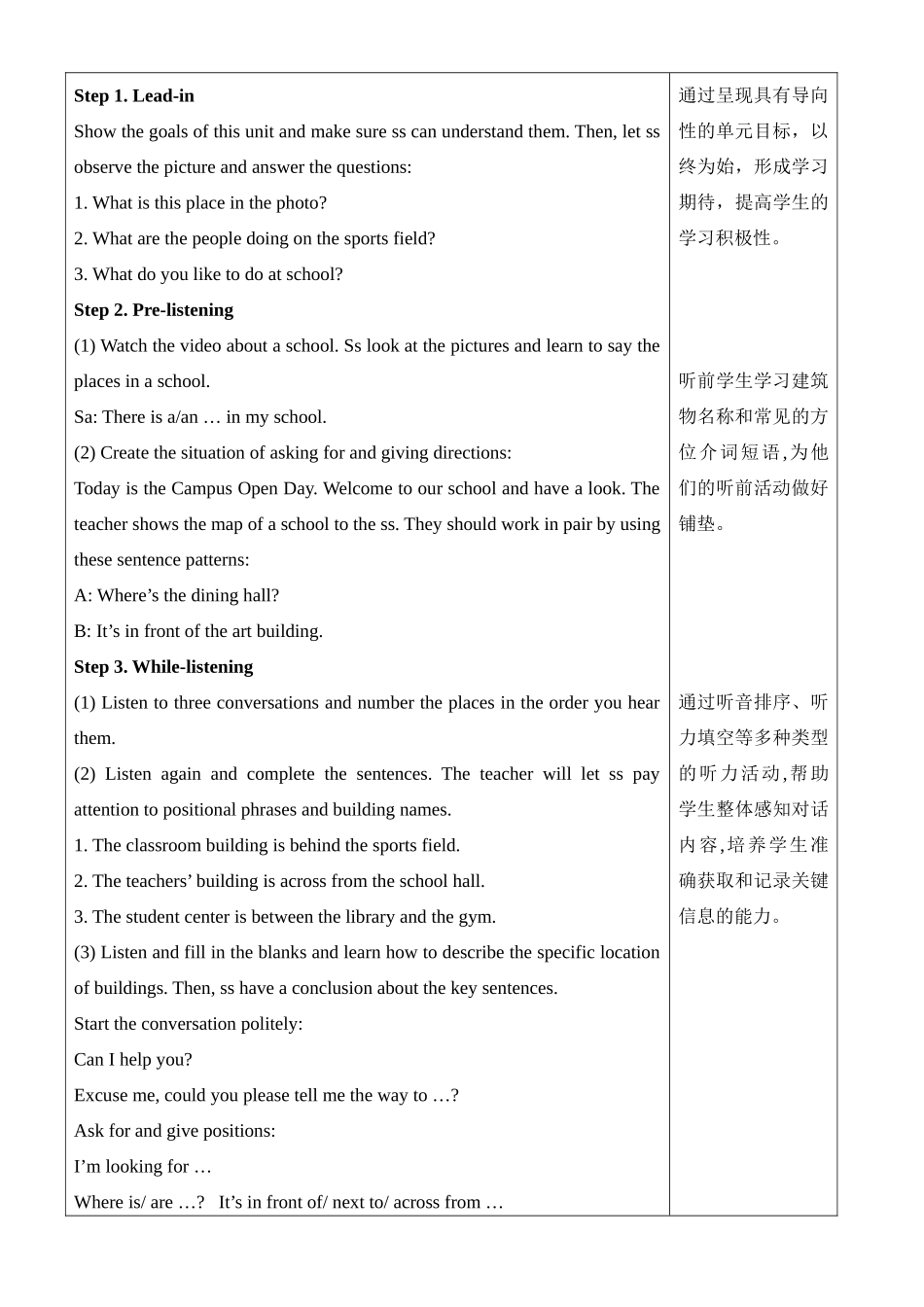 英语人教版（2024）7年级上册Unit3MySchoolSectionA1a-12教案教学设计.docx_第2页