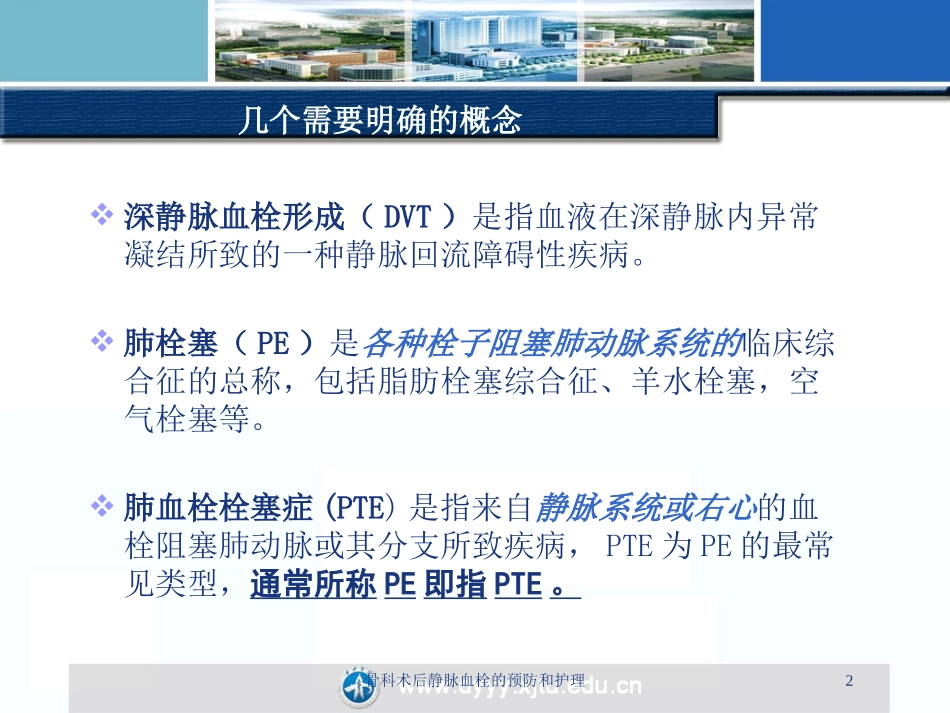 骨科术后静脉血栓的预防和护理培训课件.pptx_第2页