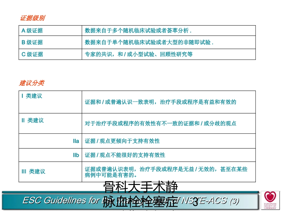 骨科大手术静脉血栓栓塞症预防指南解读培训课件.pptx_第3页
