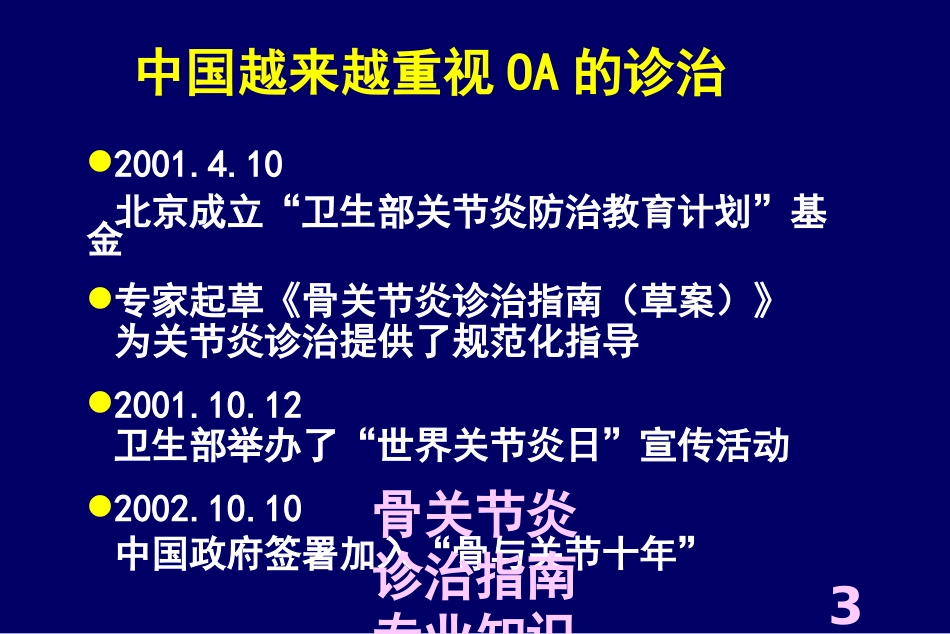 骨关节炎诊治指南专业知识讲座培训课件.pptx_第3页
