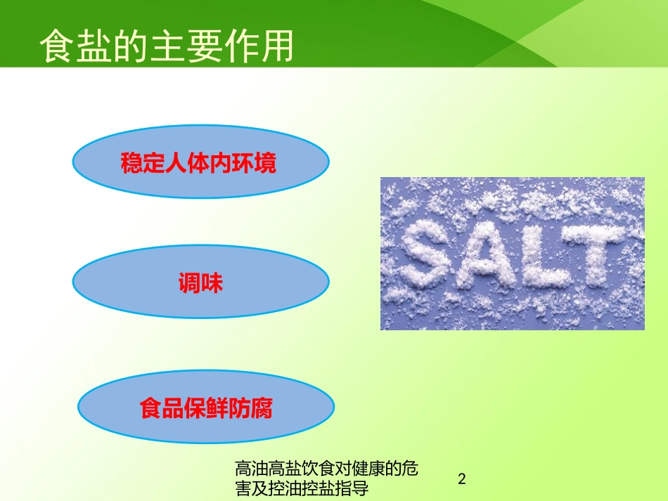 高油高盐饮食对健康的危害及控油控盐指导培训课件.pptx_第2页