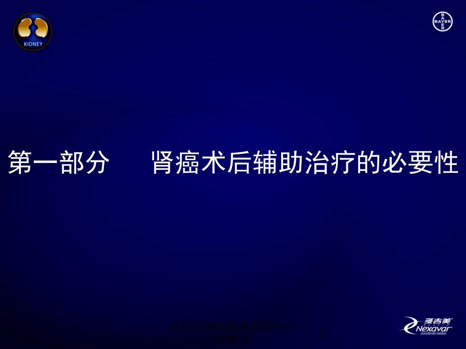 高危肾癌切除术后治疗方法探讨培训课件.pptx_第2页