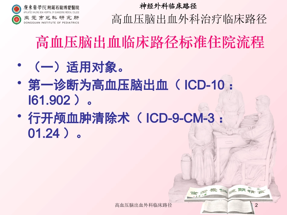 高血压脑出血外科临床路径培训课件.pptx_第2页