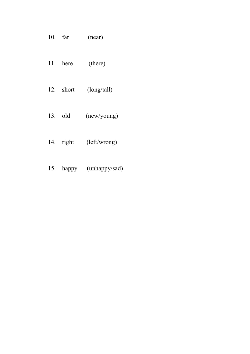 小升初英语专项练习15（形容词A）.pdf_第2页