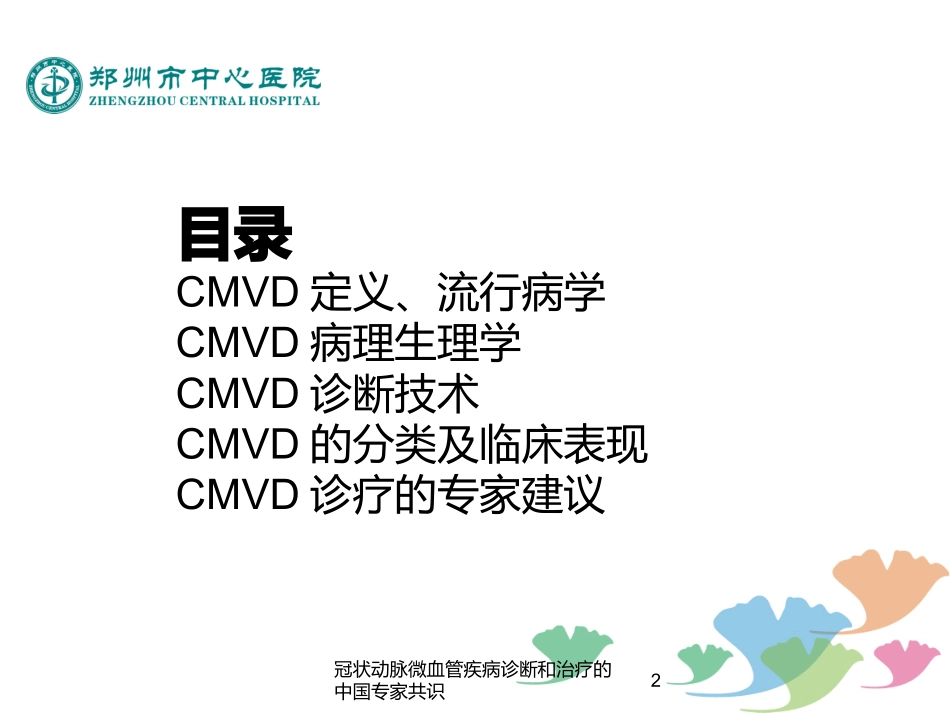 冠状动脉微血管疾病诊断和治疗的中国专家共识培训课件.pptx_第2页