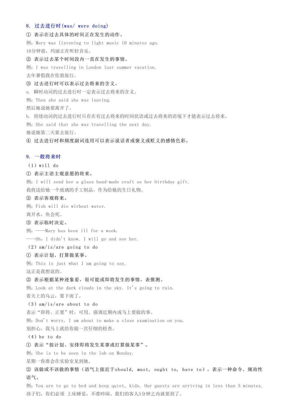 英语十六大时态用法大集合，考试必备！.pdf_第3页