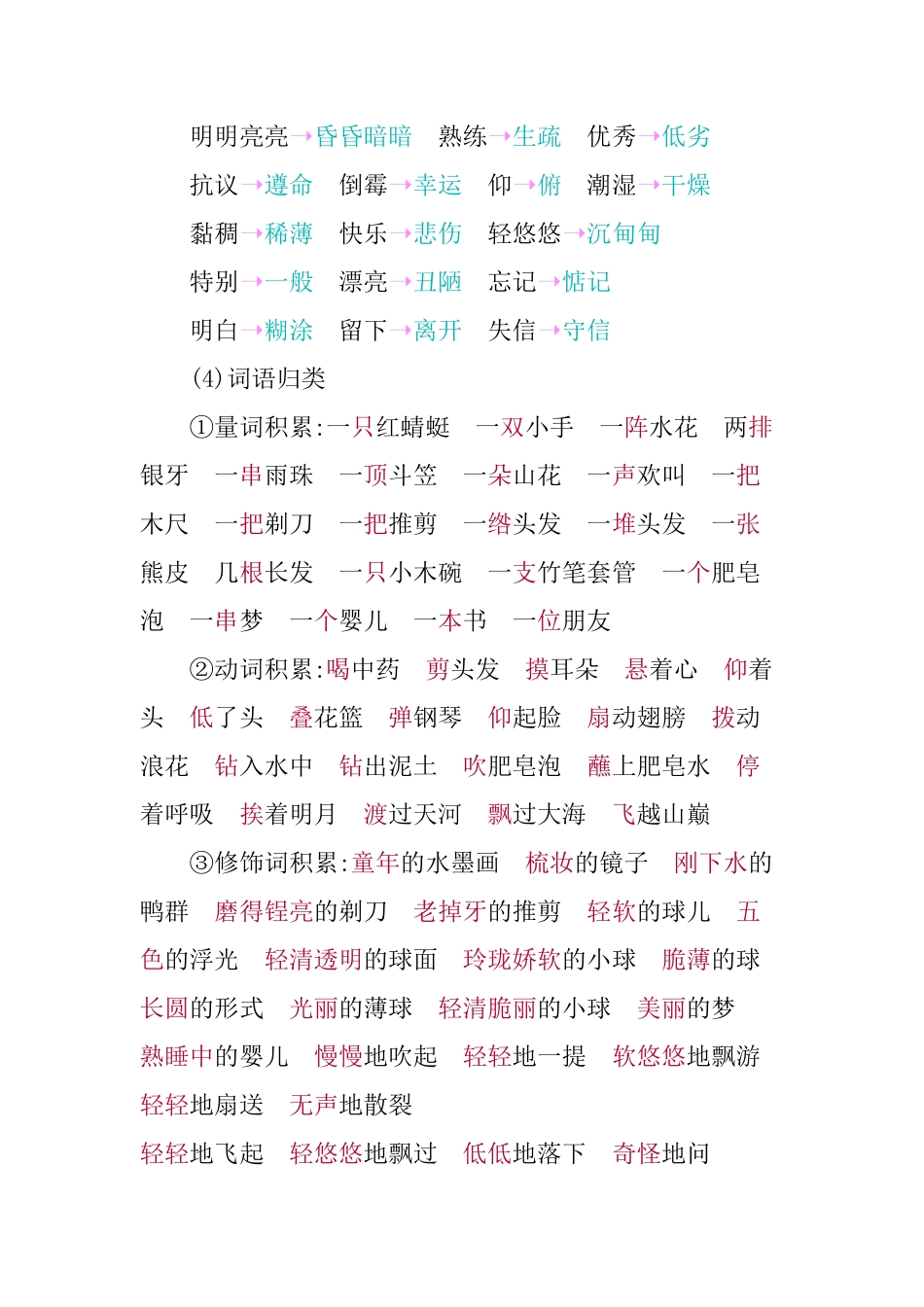 有答案-人教部编版三年级语文下册第六单元知识小结.pdf_第3页