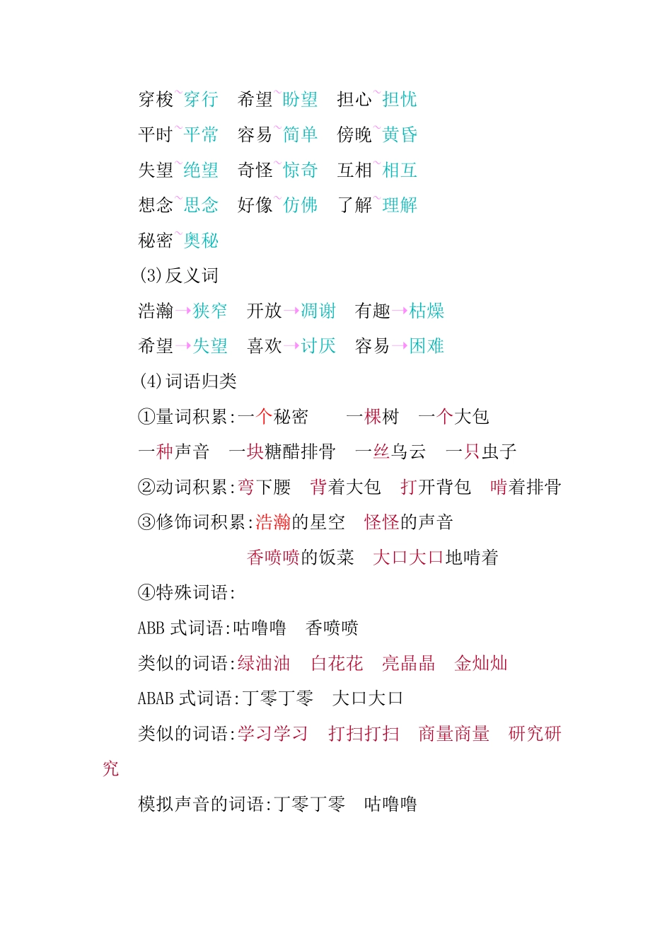 有答案-人教部编版三年级语文下册第五单元知识小结.pdf_第2页