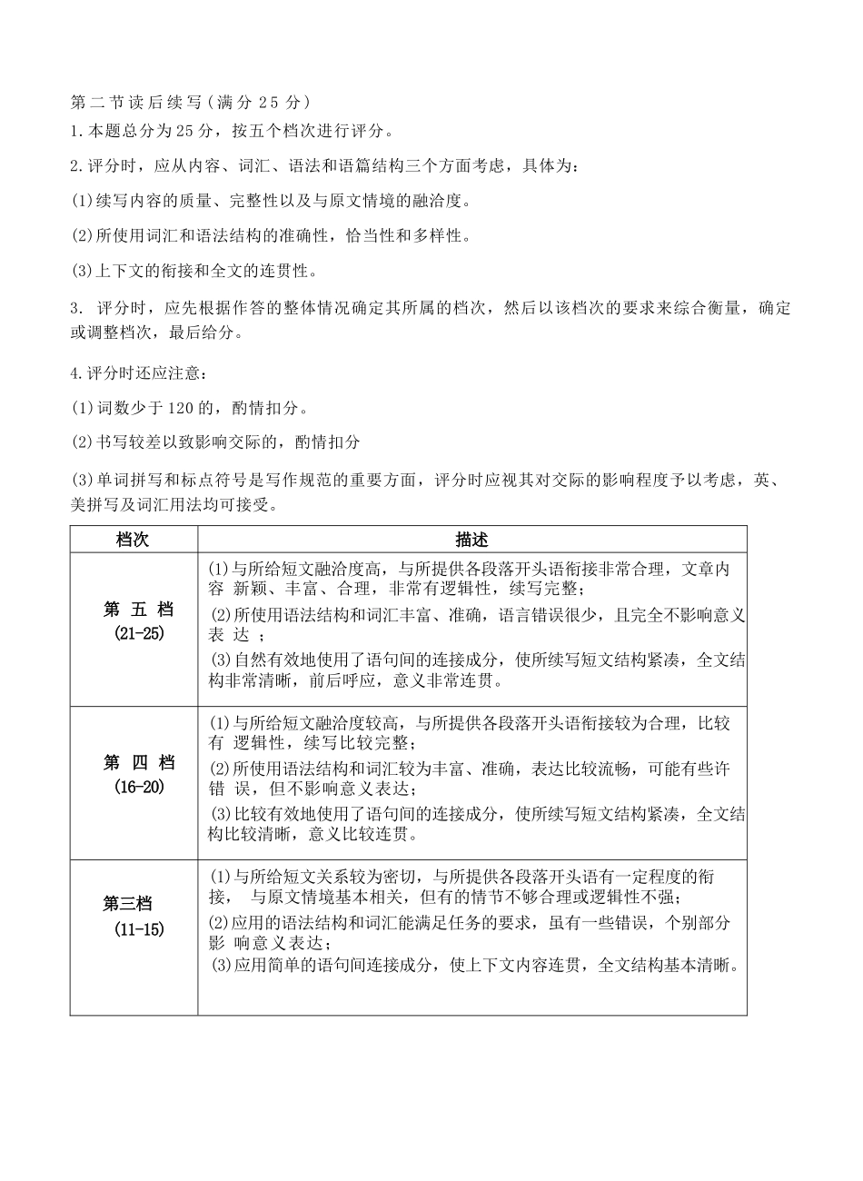 英语试题卷答案【浙江卷】【高二】浙江省2024学年第二学期温州市环大罗山联盟2024-2025高二下期末联考（6.23-6.25）.docx_第3页