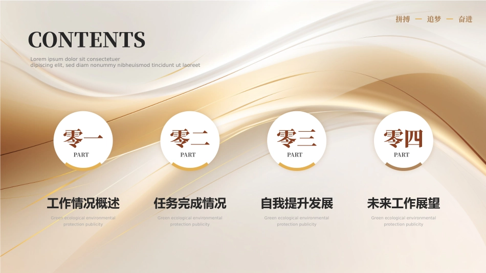 商务励志工作报告汇报模板44.pptx_第2页
