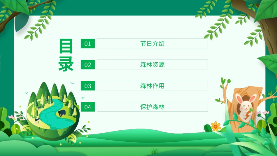 世界森林日保护森林主题8.pptx_第2页
