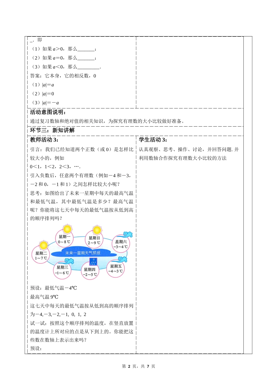 数学人教版2024版七年级初一上册1.2.5有理数的大小比较教案02.docx_第2页