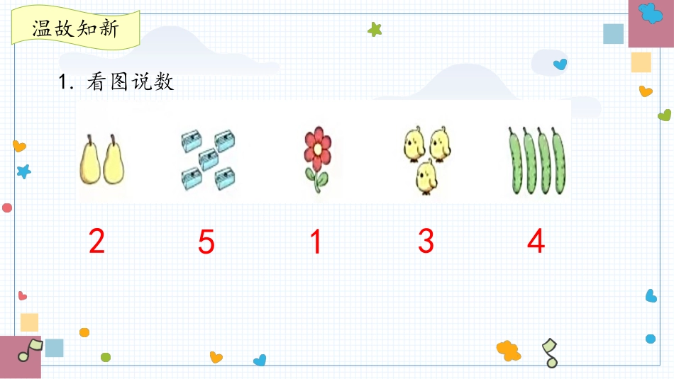 数学人教版2024版一年级上册第1章1.11~5的认识教学课件01.pptx_第2页