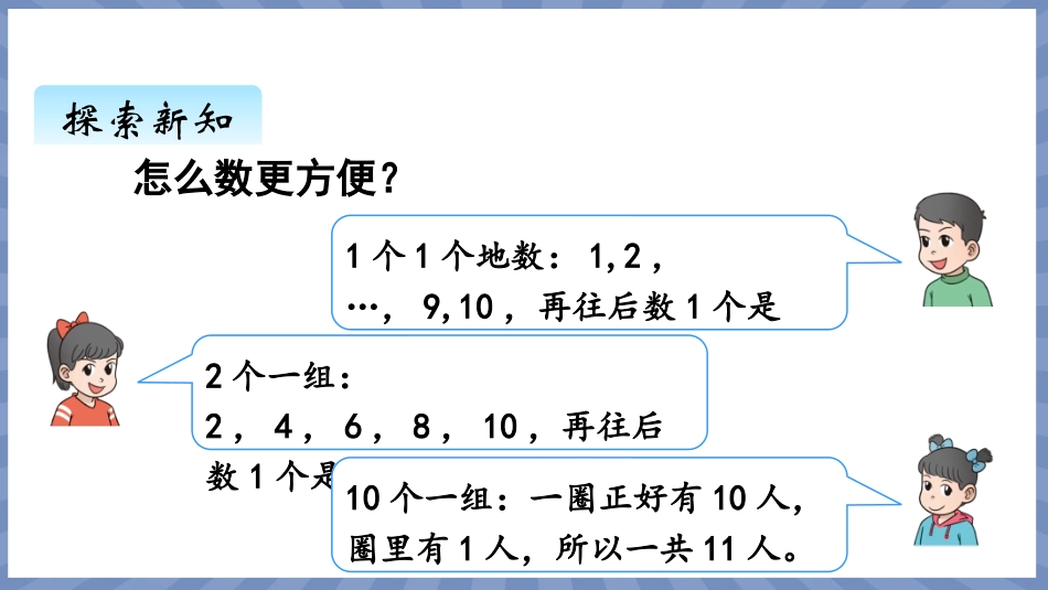 数学人教版2024版一年级上册第4章11~20的认识第1课时10的再认识课件02.pptx_第3页