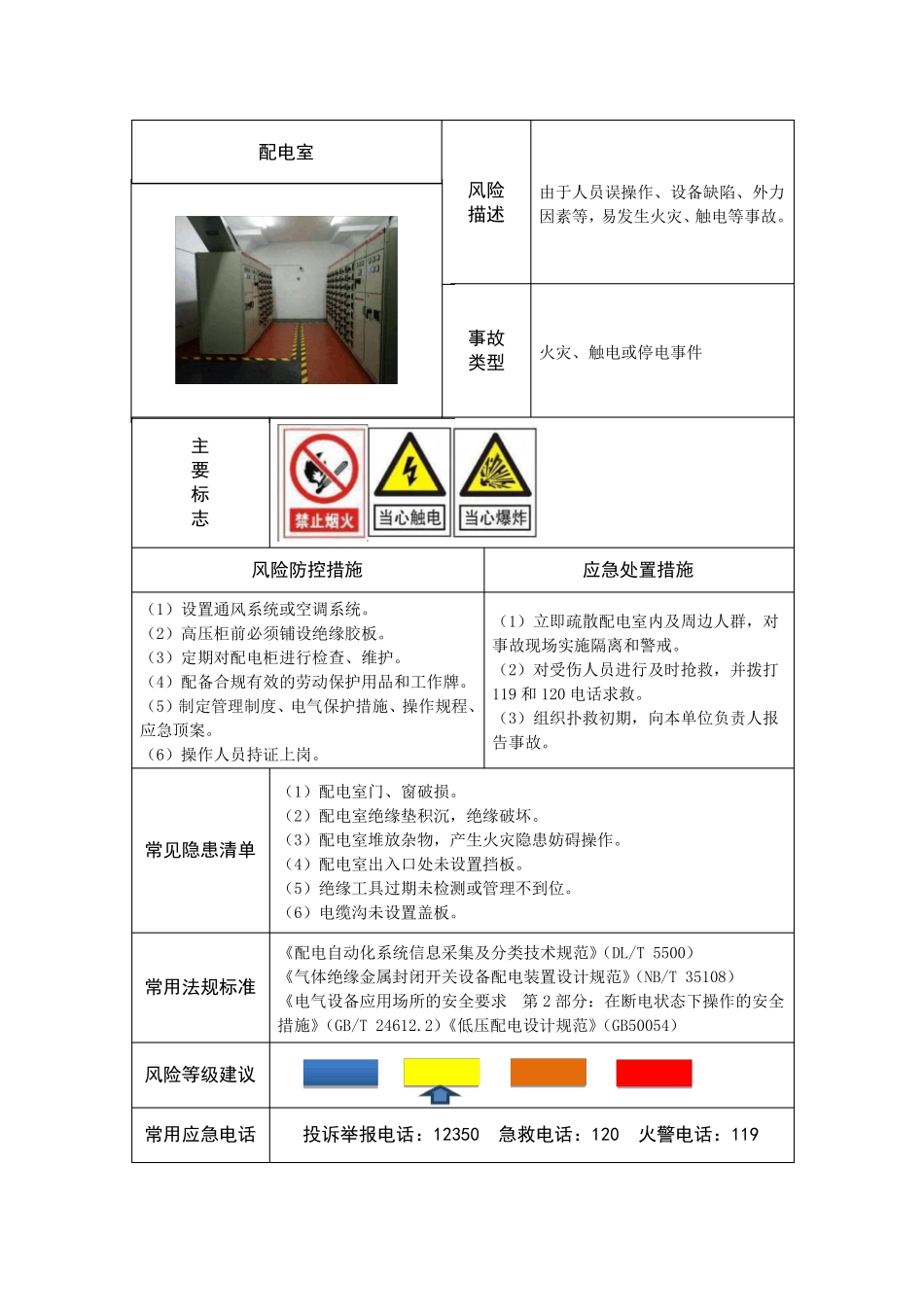 宾馆饭店风险告知卡.pdf_第1页