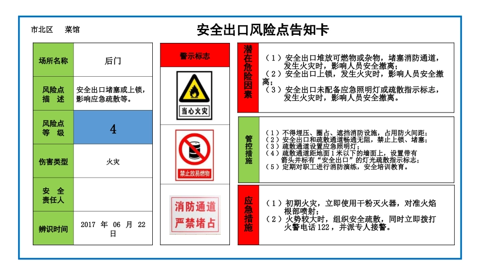 全套餐饮企业风险告知牌.pptx_第2页