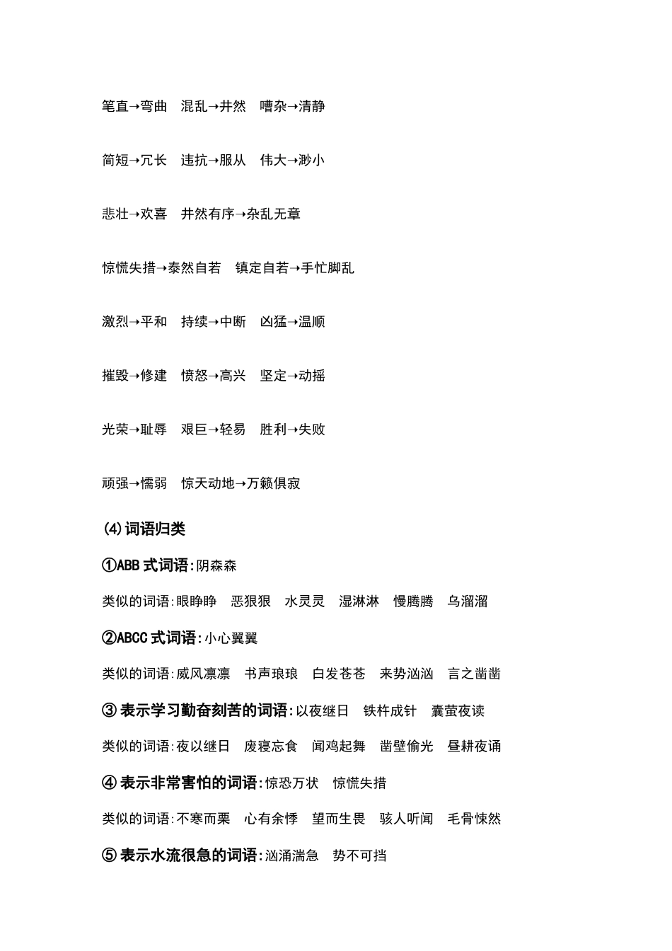 部编人教版四年级语文下册第七单元知识要点汇总(1).docx_第3页