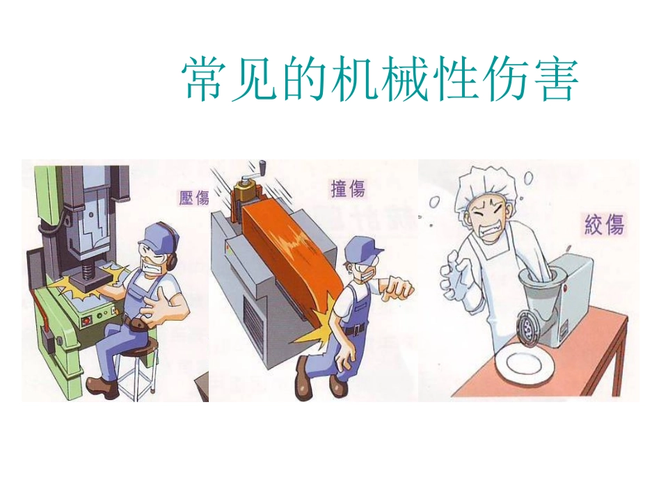 机械的危害培训课件.ppt_第3页