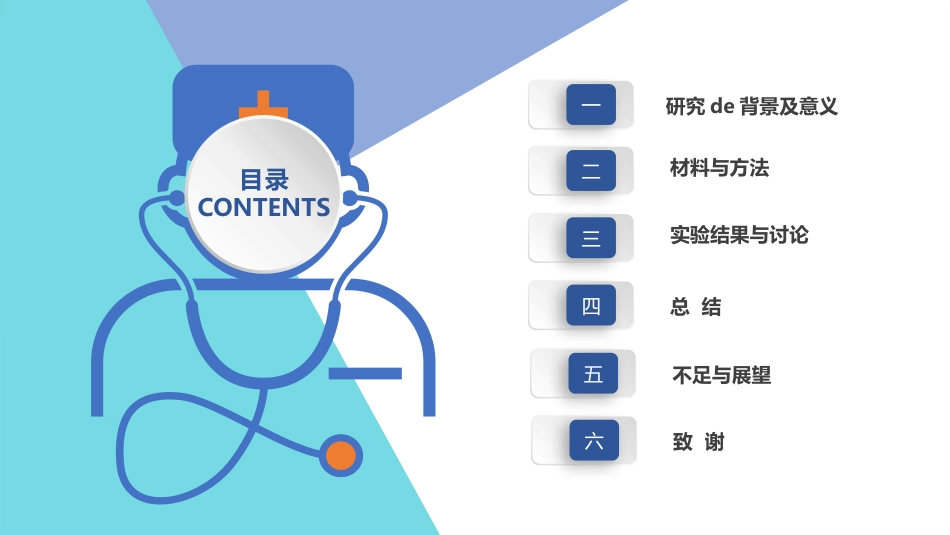 医学论文答辩模板53.pptx_第2页