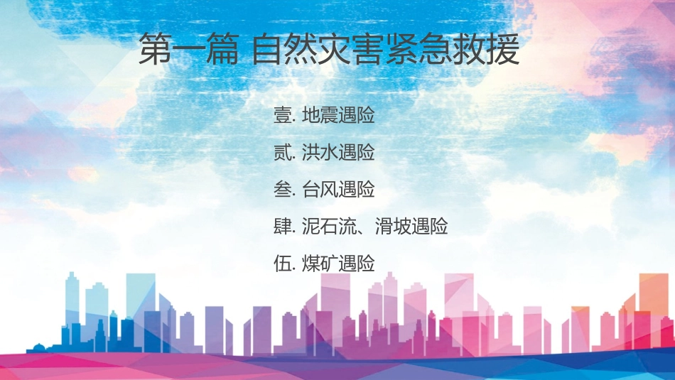 2025全民防灾应急避险手册.pptx_第2页