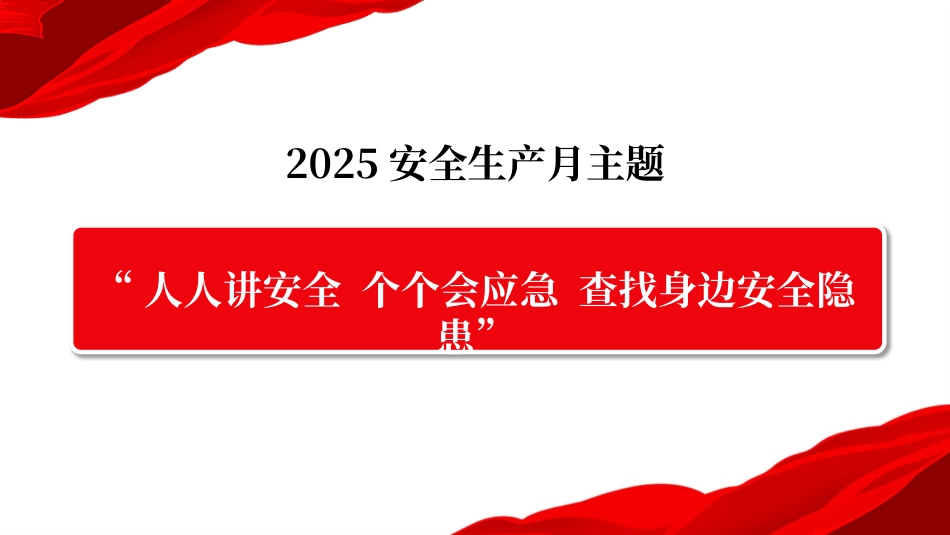 2025年安全生产月活动主题宣贯（含重要论述章节）.pptx_第3页