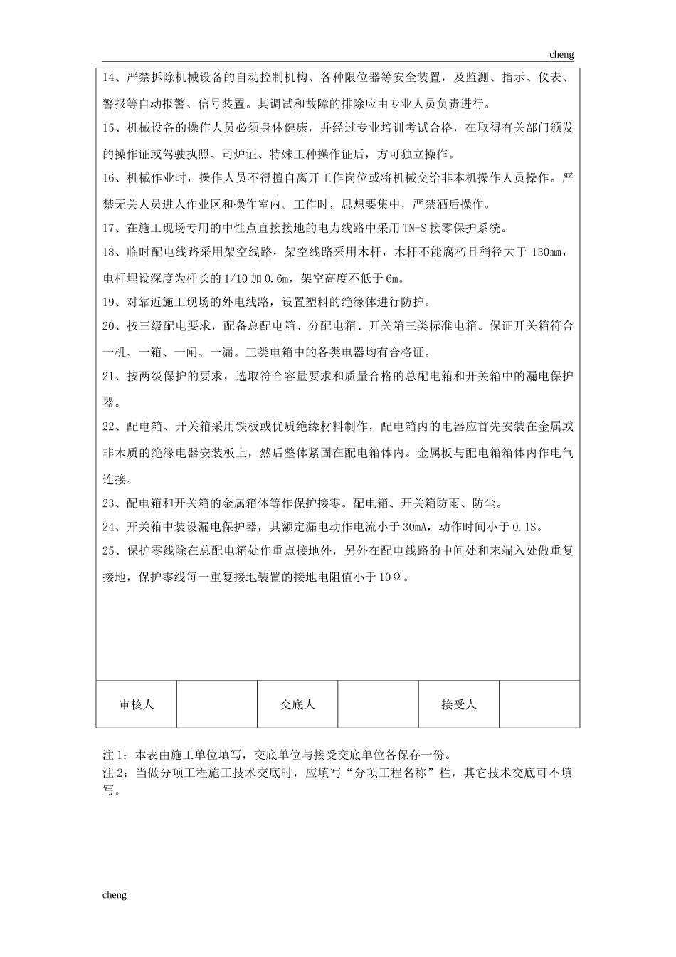 【汇编】全套绿化工程安全技术交底(通用).docx_第2页