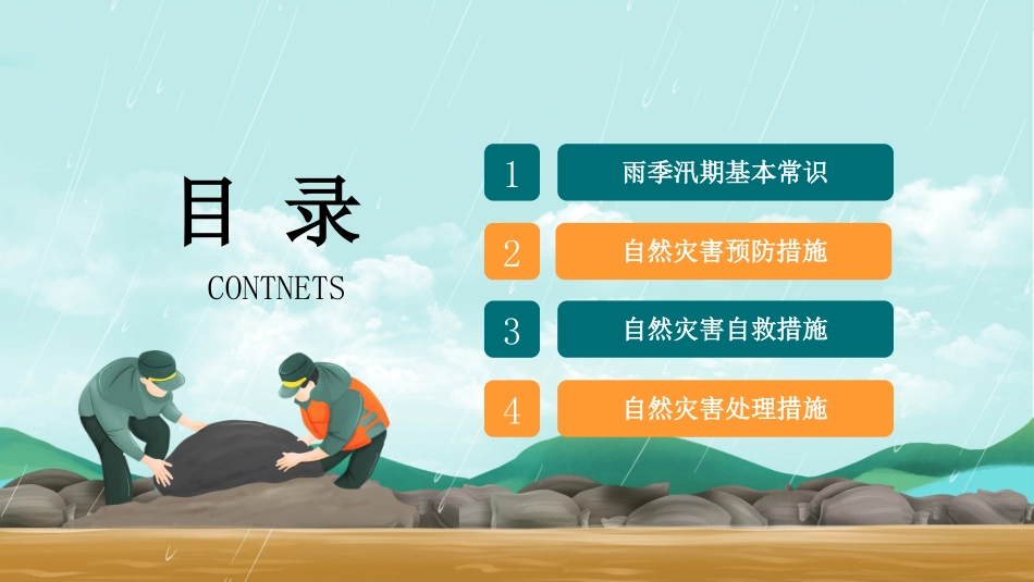 【培训课件】 防洪防汛安全知识普及教育培训自然灾害自救.pptx_第2页